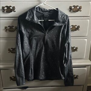 Under Armour Gray Quarter-Zip Pullover, Women’s Medium